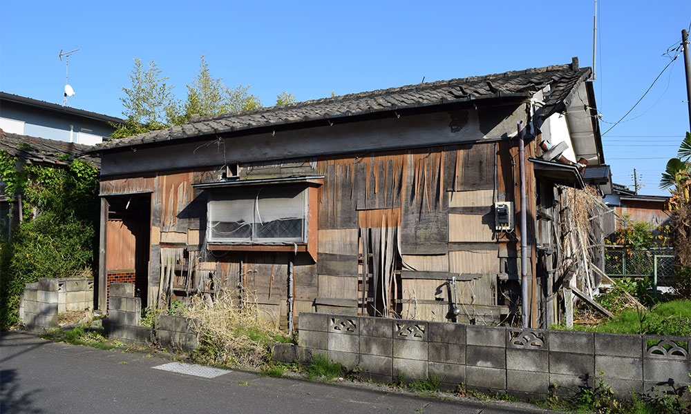 空き家になっている場合